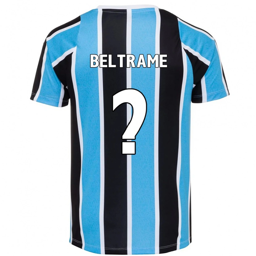 Danxen Mulher Camisola Thiago Beltrame #0 Azul Preto Branco Principal 2025/26 Camisa