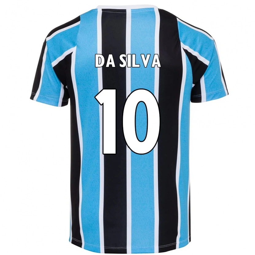 Danxen Mulher Camisola Juliana Odilon Da Silva #10 Azul Preto Branco Principal 2025/26 Camisa