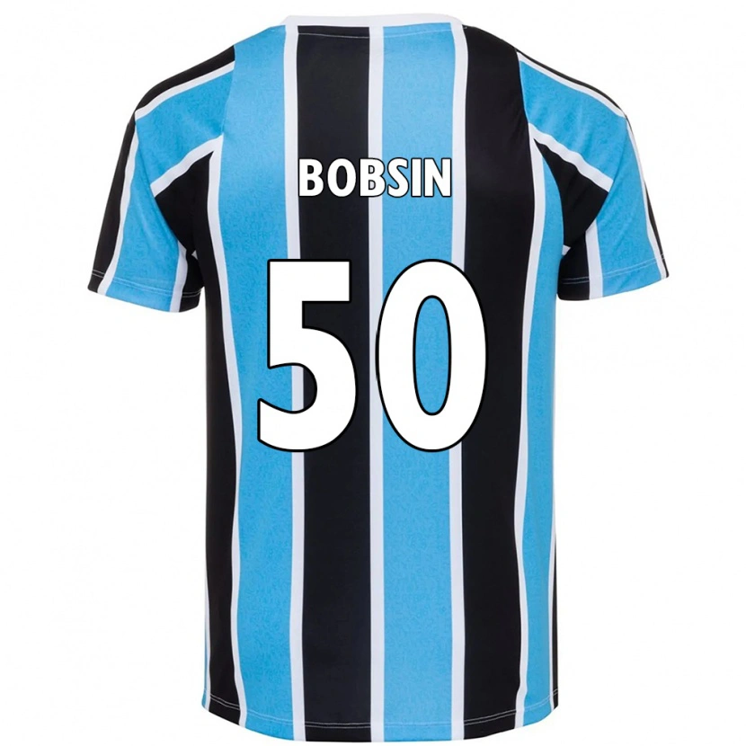 Danxen Mulher Camisola Victor Bobsin #50 Azul Preto Branco Principal 2025/26 Camisa