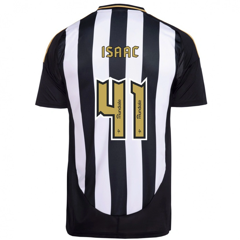 Danxen Mulher Camisola Isaac #41 Branco Preto Principal 2025/26 Camisa