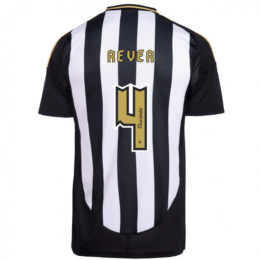 Danxen Mulher Camisola Rever #4 Branco Preto Principal 2025/26 Camisa