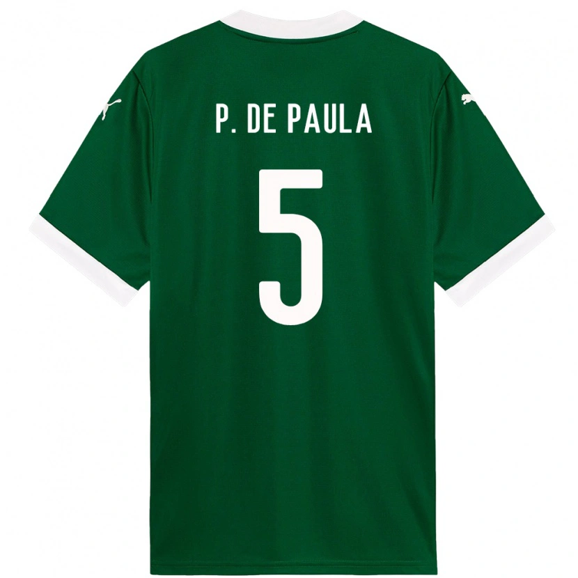 Danxen Mulher Camisola Patrick De Paula #5 Verde Branco Principal 2025/26 Camisa