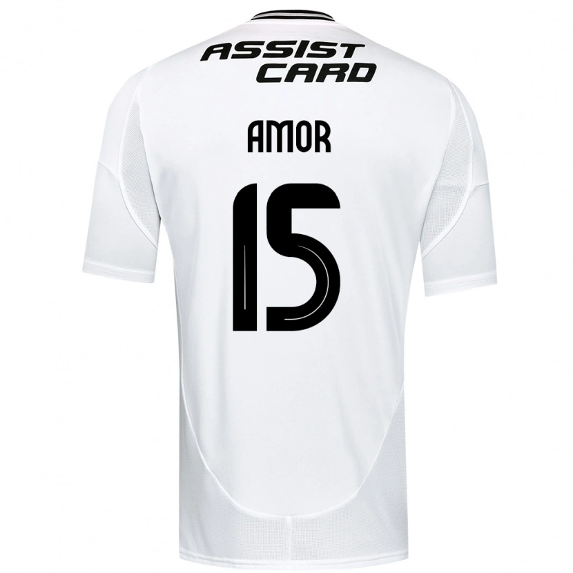 Danxen Mulher Camisola Emiliano Amor #15 Preto Branco Amarelo Principal 2025/26 Camisa