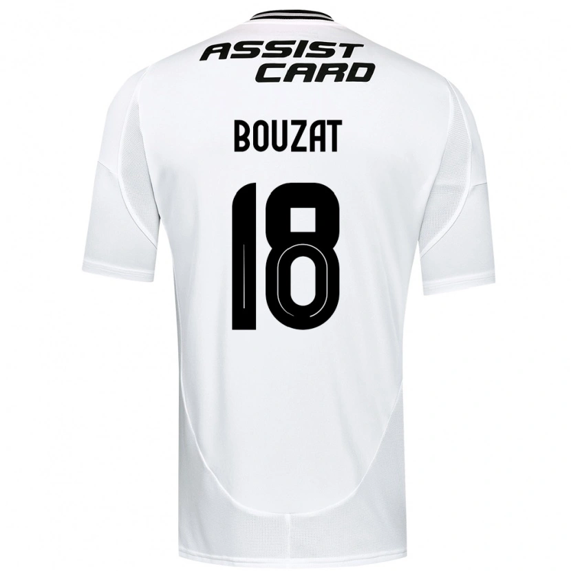 Danxen Mulher Camisola Agustín Bouzat #18 Preto Branco Amarelo Principal 2025/26 Camisa