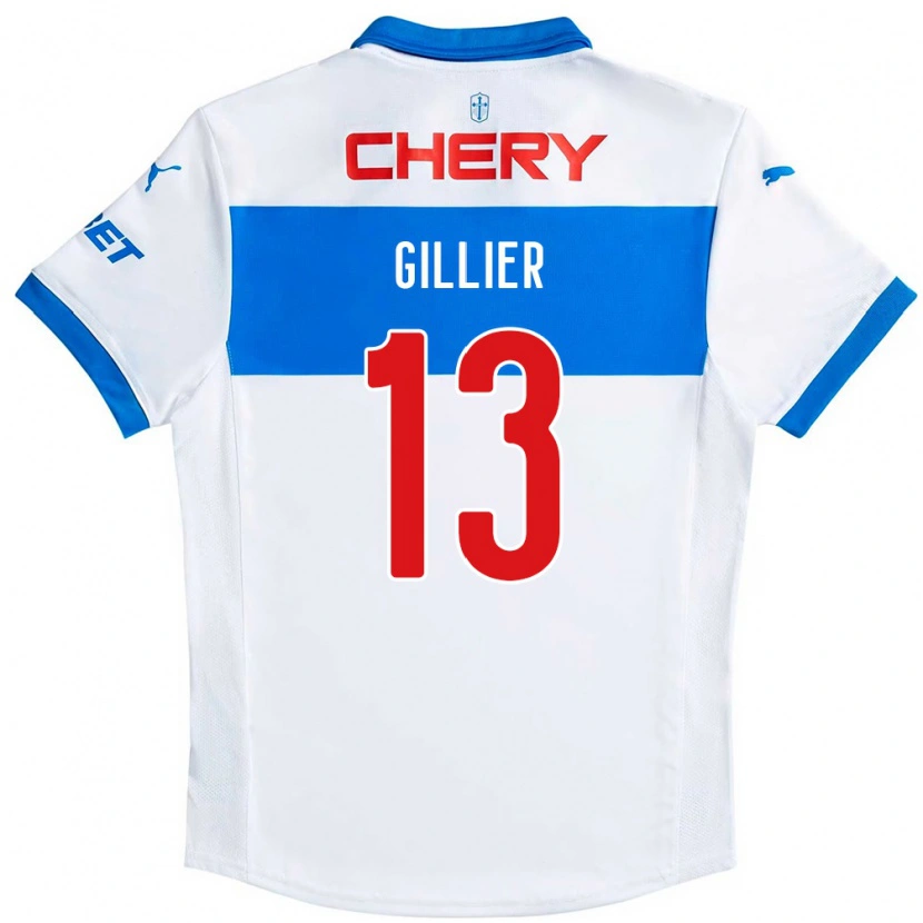 Danxen Mulher Camisola Thomas Gillier #13 Preto Azul Principal 2025/26 Camisa