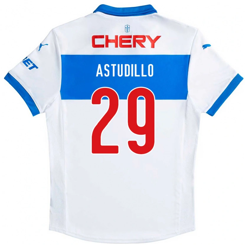 Danxen Mulher Camisola Aaron Astudillo #29 Preto Azul Principal 2025/26 Camisa