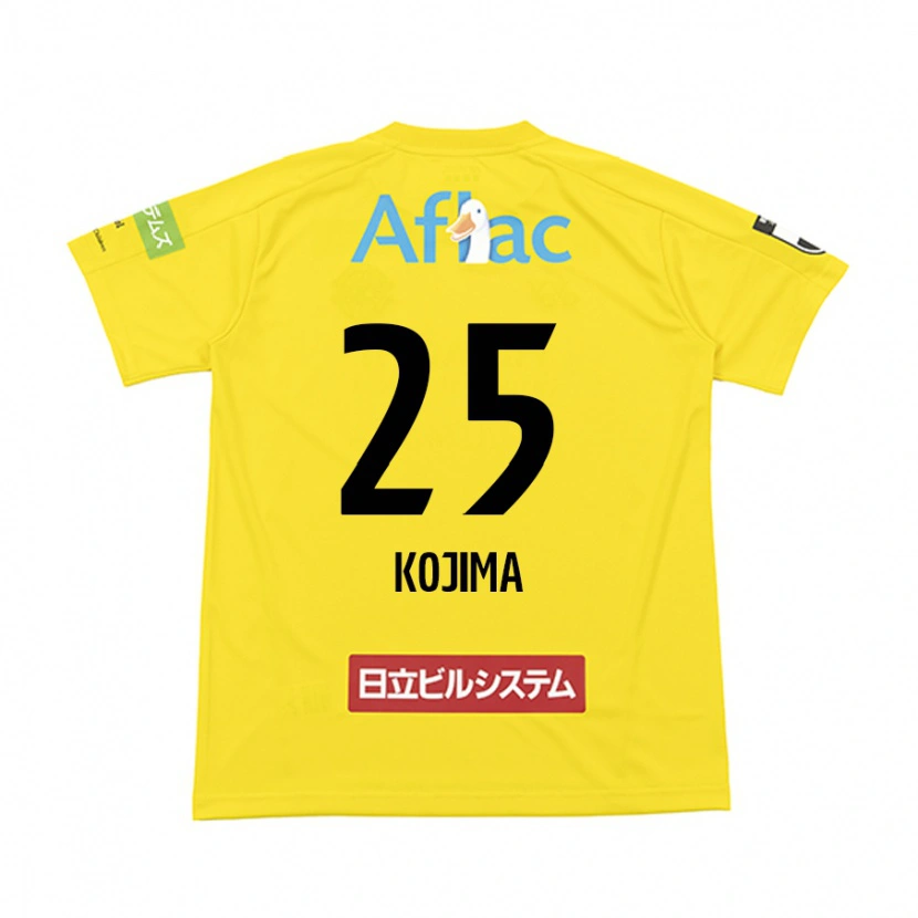Danxen Mulher Camisola Ryosuke Kojima #25 Preto Amarelo Principal 2025/26 Camisa