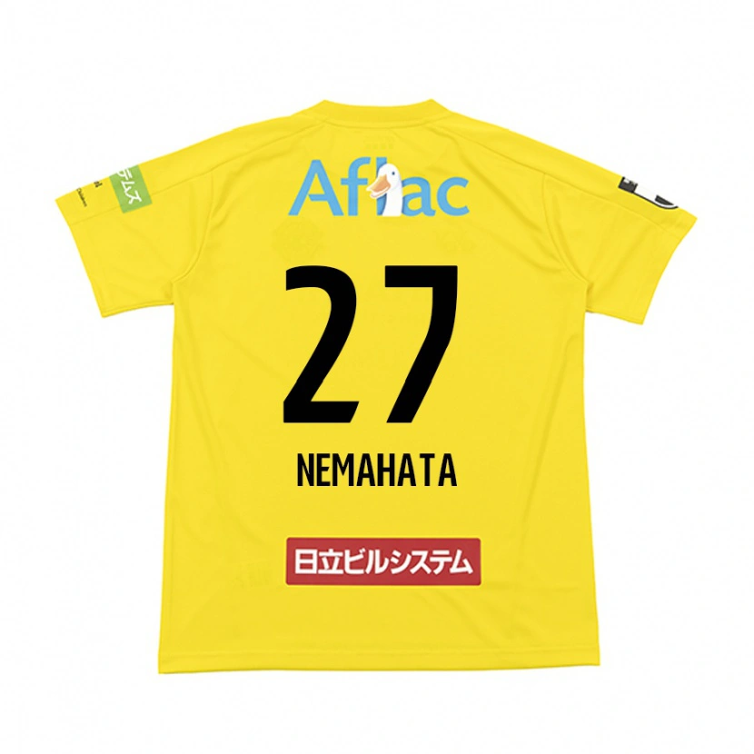 Danxen Mulher Camisola Hayato Nemahata #27 Preto Amarelo Principal 2025/26 Camisa