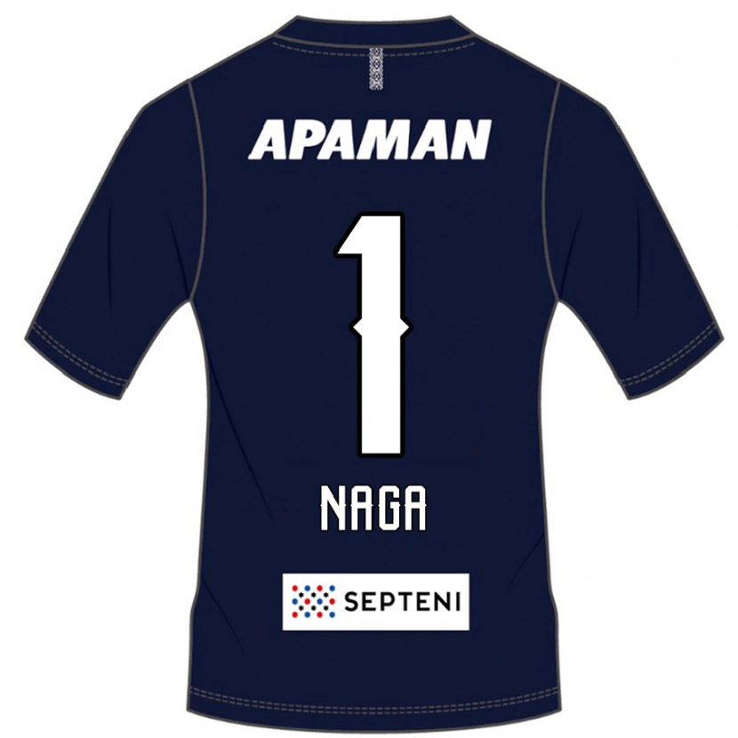 Danxen Mulher Camisola Takumi Nagaishi #1 Azul Royal Branco Principal 2025/26 Camisa