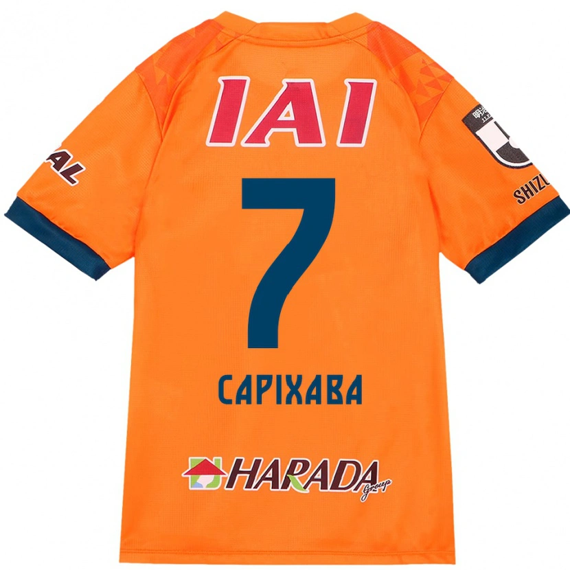 Danxen Mulher Camisola Capixaba #7 Laranja Vermelho Principal 2025/26 Camisa