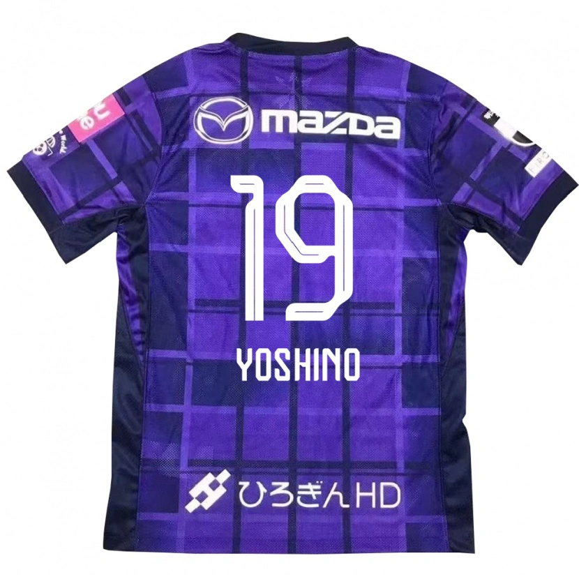 Danxen Mulher Camisola Mao Yoshino #19 Roxo Laranja Principal 2025/26 Camisa