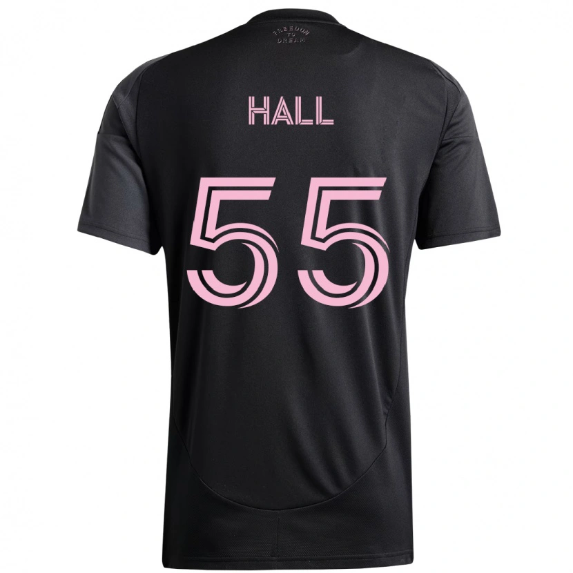 Danxen Mulher Camisola Tyler Hall #55 Preto Rosa Alternativa 2025/26 Camisa