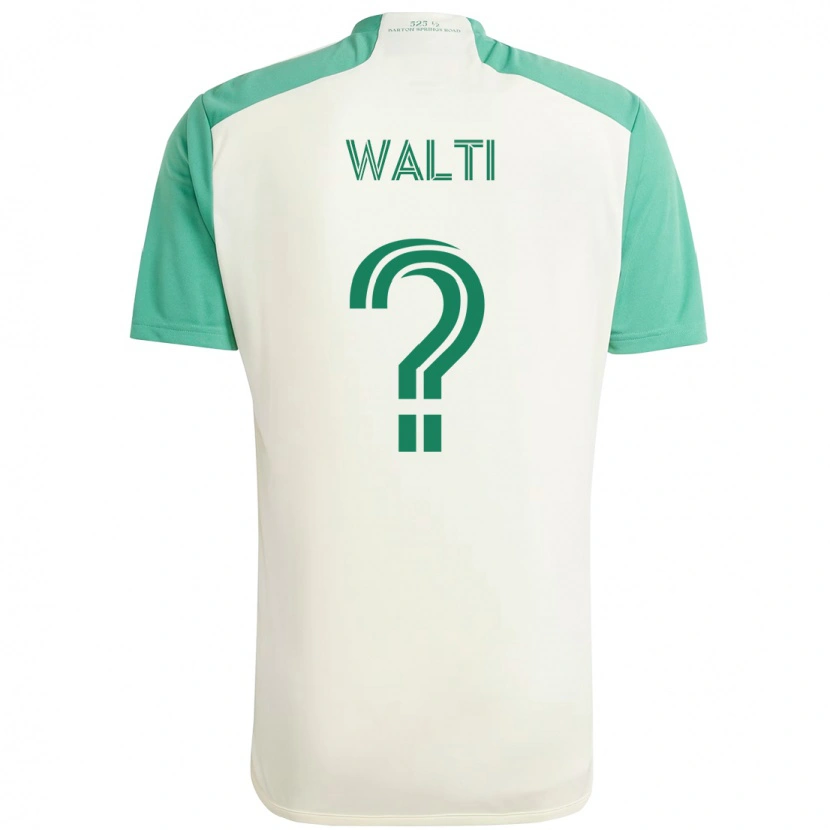 Danxen Mulher Camisola Jackson Wälti #0 Branco Verde Alternativa 2025/26 Camisa