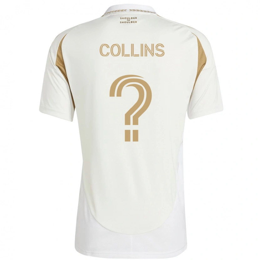 Danxen Mulher Camisola Slate Collins #0 Branco Castanho Alternativa 2025/26 Camisa