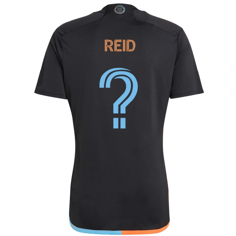 Danxen Mulher Camisola Seymour Reid #0 Preto Azul Laranja Alternativa 2025/26 Camisa