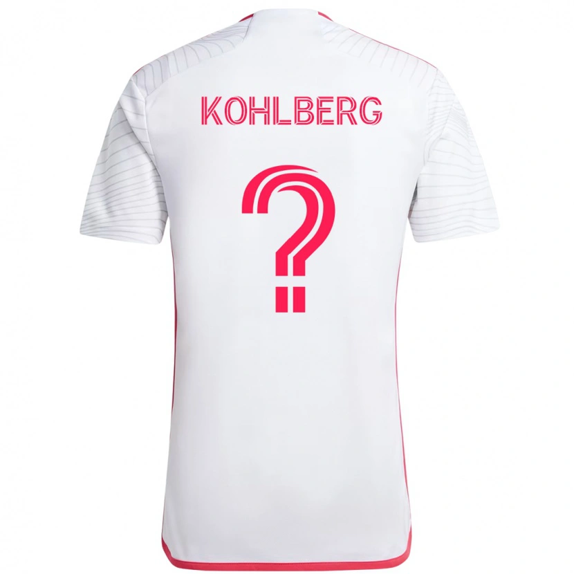 Danxen Mulher Camisola Andrew Kohlberg #0 Branco Magenta Alternativa 2025/26 Camisa