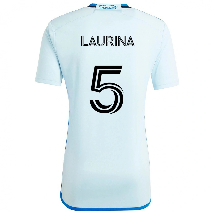 Danxen Mulher Camisola Bilombo Laurina #5 Azul Celeste Azul Escuro Alternativa 2025/26 Camisa