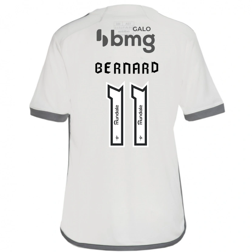 Danxen Mulher Camisola Bernard #11 Branco Sujo Alternativa 2025/26 Camisa
