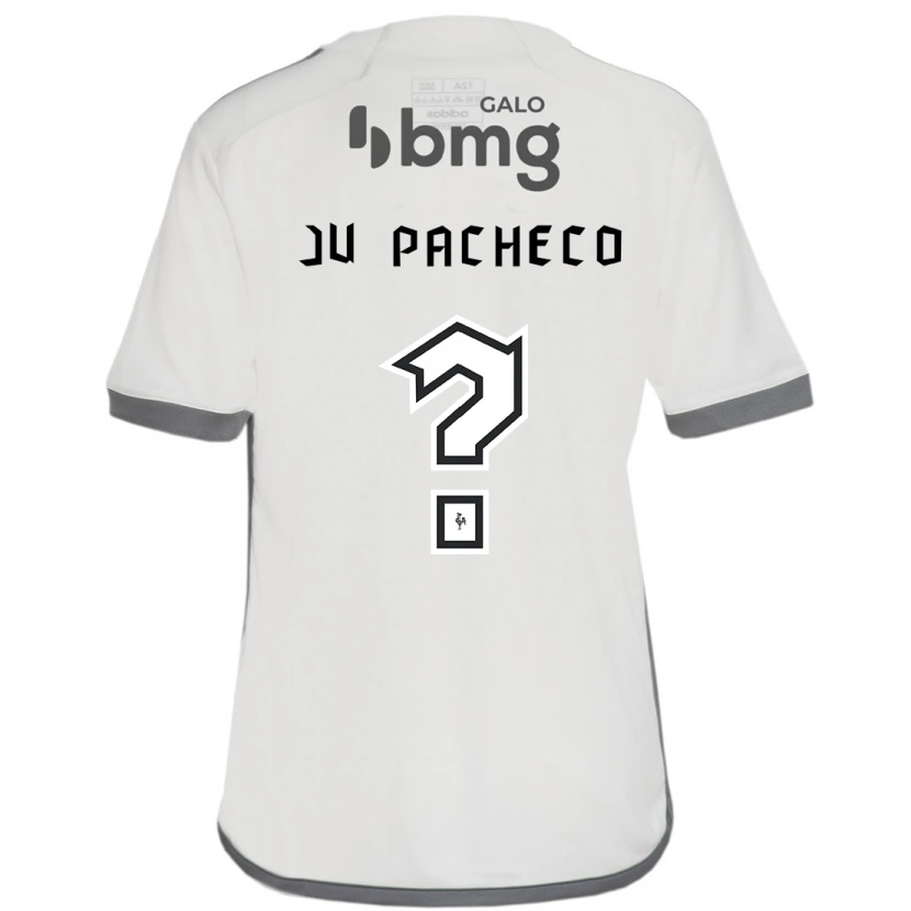 Danxen Mulher Camisola Ju Pacheco #0 Branco Sujo Alternativa 2025/26 Camisa