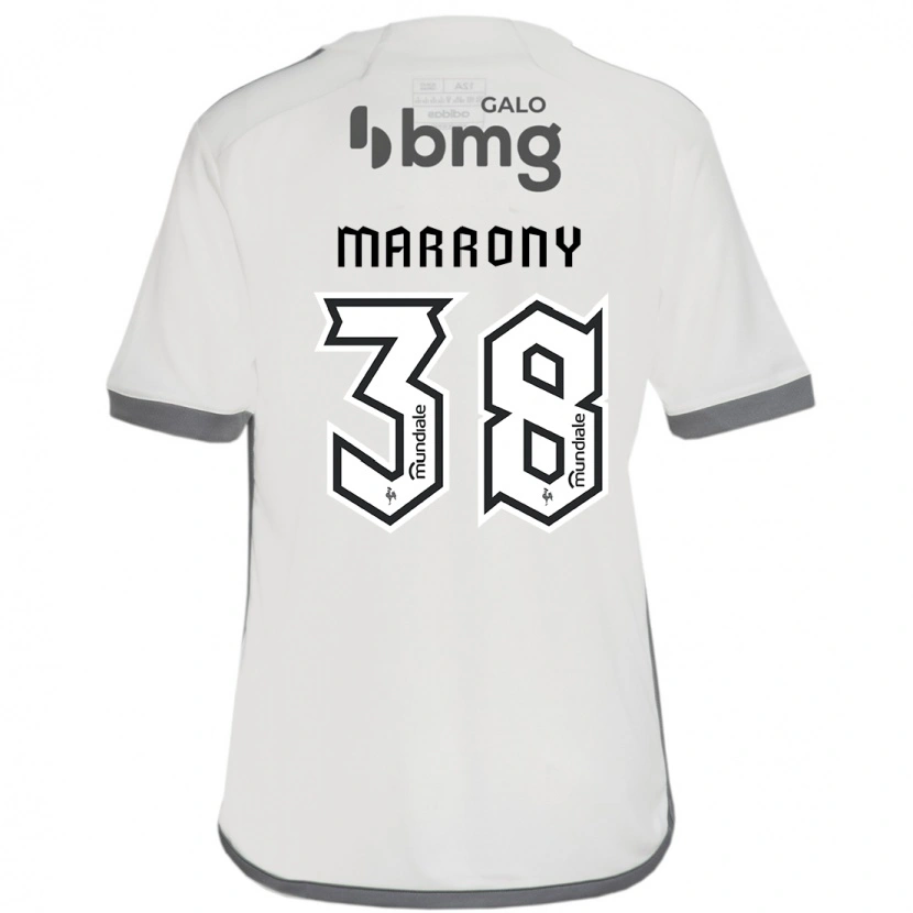 Danxen Mulher Camisola Marrony #38 Branco Sujo Alternativa 2025/26 Camisa