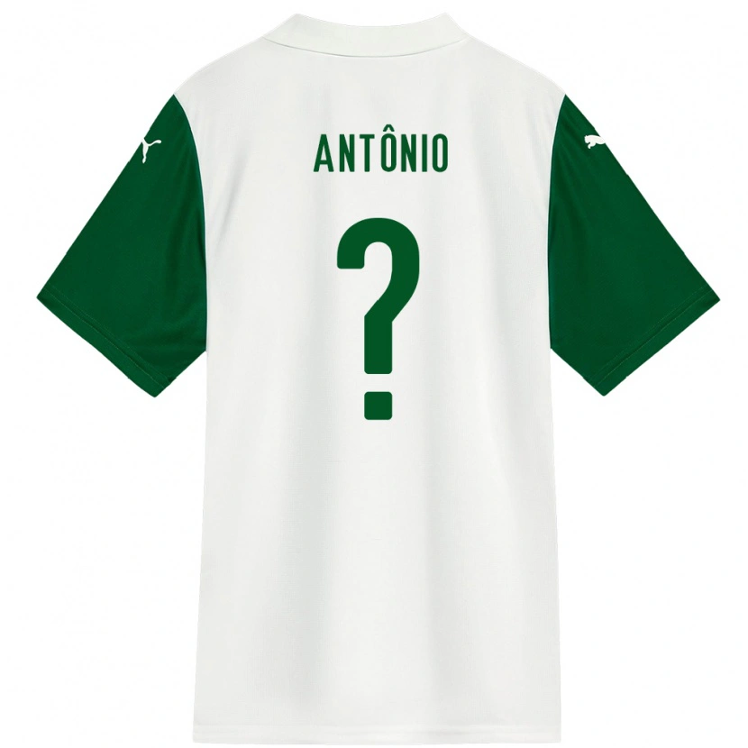 Danxen Mulher Camisola Diogo Antônio #0 Branco Verde Alternativa 2025/26 Camisa