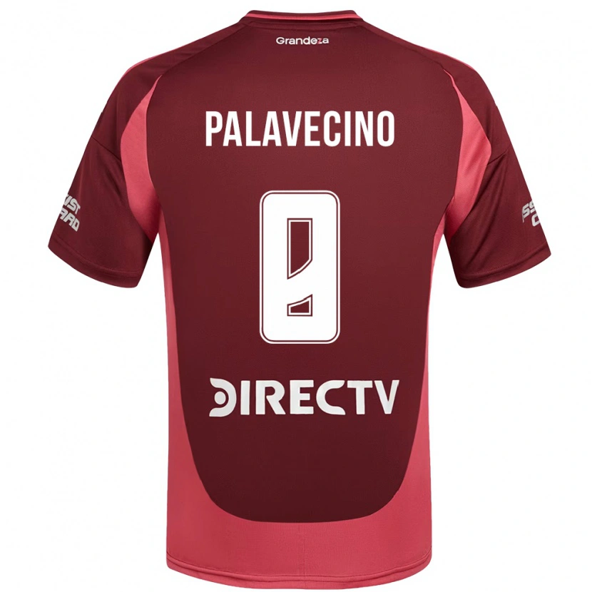 Danxen Mulher Camisola Agustin Palavecino #8 Bordô Magenta Alternativa 2025/26 Camisa