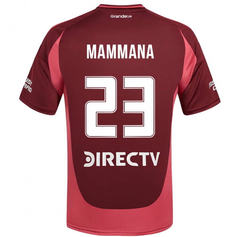 Danxen Mulher Camisola Emanuel Mammana #23 Bordô Magenta Alternativa 2025/26 Camisa