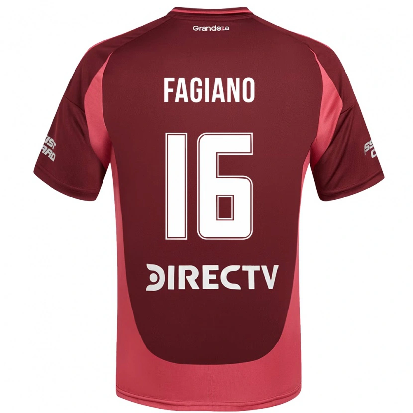 Danxen Mulher Camisola Paloma Fagiano #16 Bordô Magenta Alternativa 2025/26 Camisa