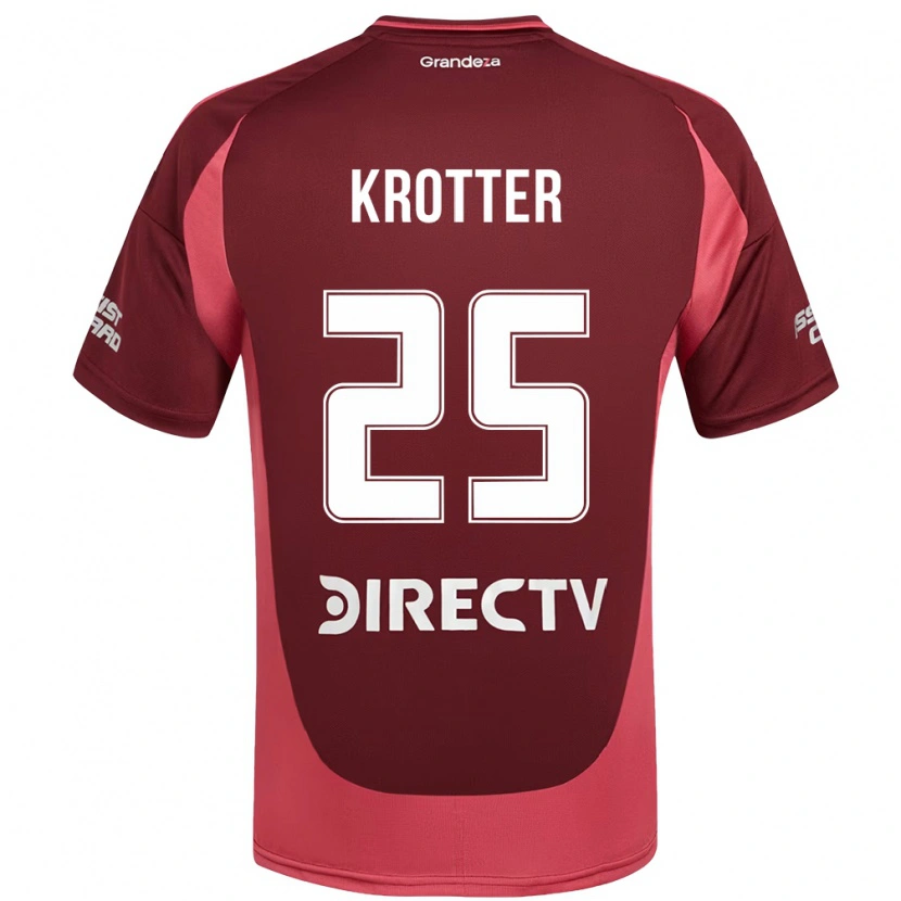 Danxen Mulher Camisola Martina Krotter #25 Bordô Magenta Alternativa 2025/26 Camisa