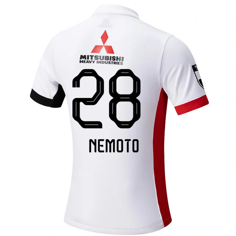 Danxen Mulher Camisola Kenta Nemoto #28 Branco Preto Alternativa 2025/26 Camisa