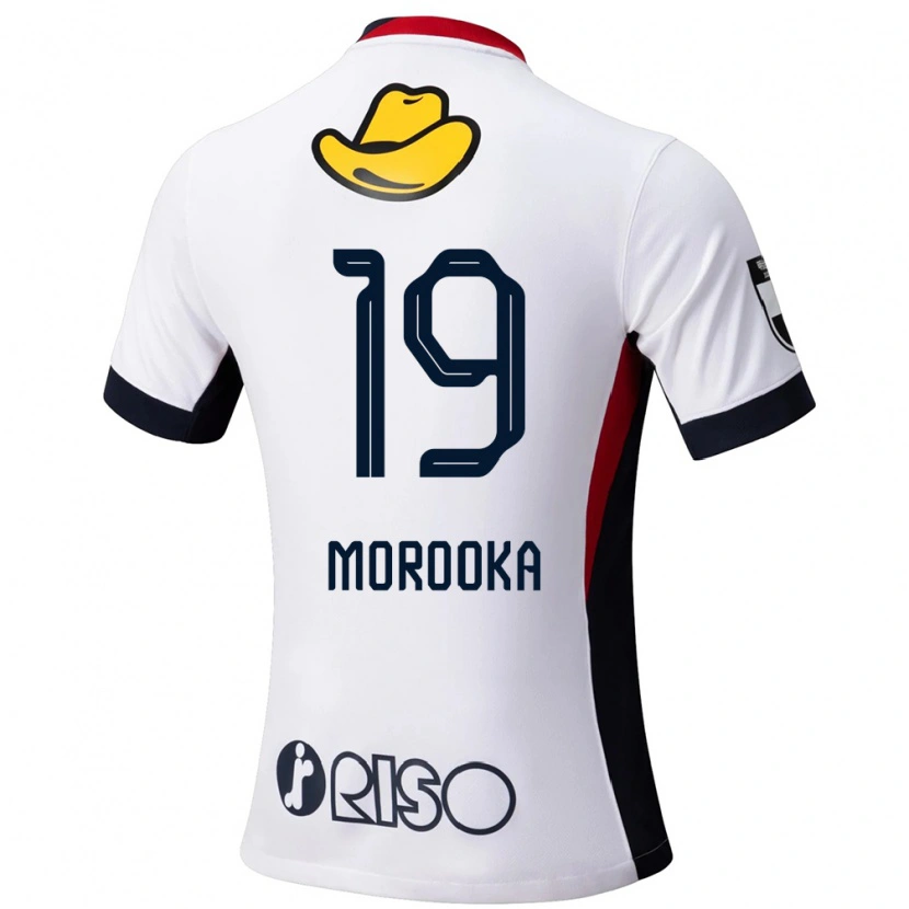 Danxen Mulher Camisola Shu Morooka #19 Branco Preto Alternativa 2025/26 Camisa