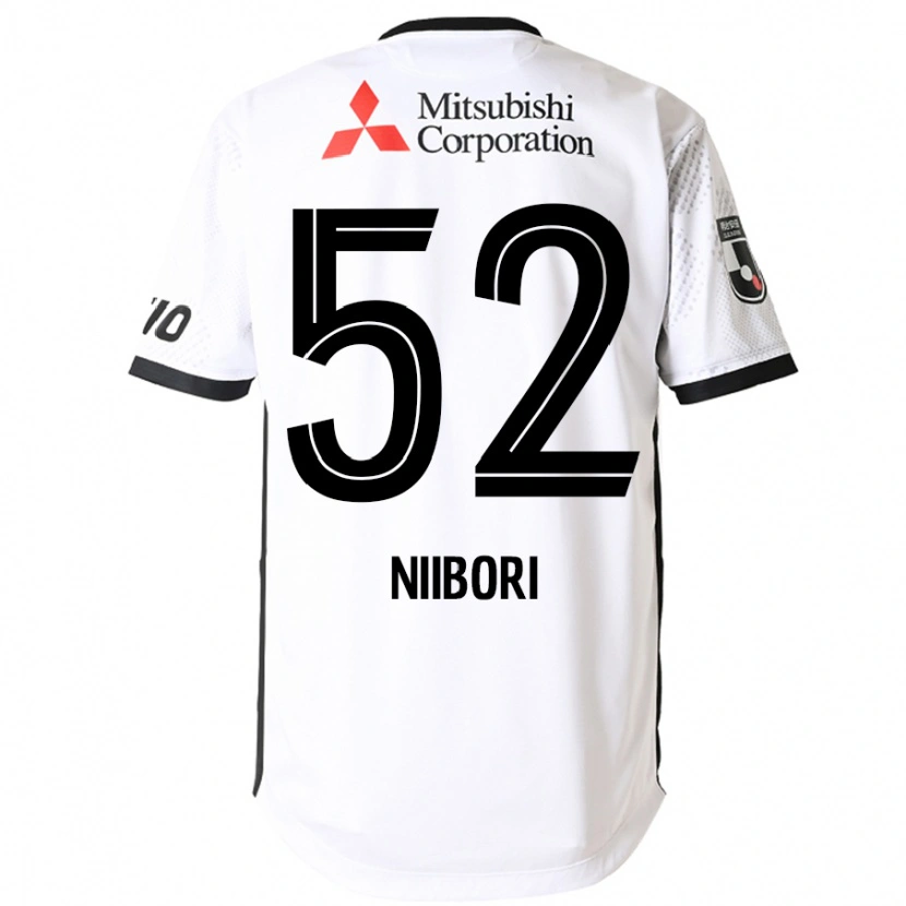 Danxen Mulher Camisola Keita Niibori #52 Branco Preto Alternativa 2025/26 Camisa