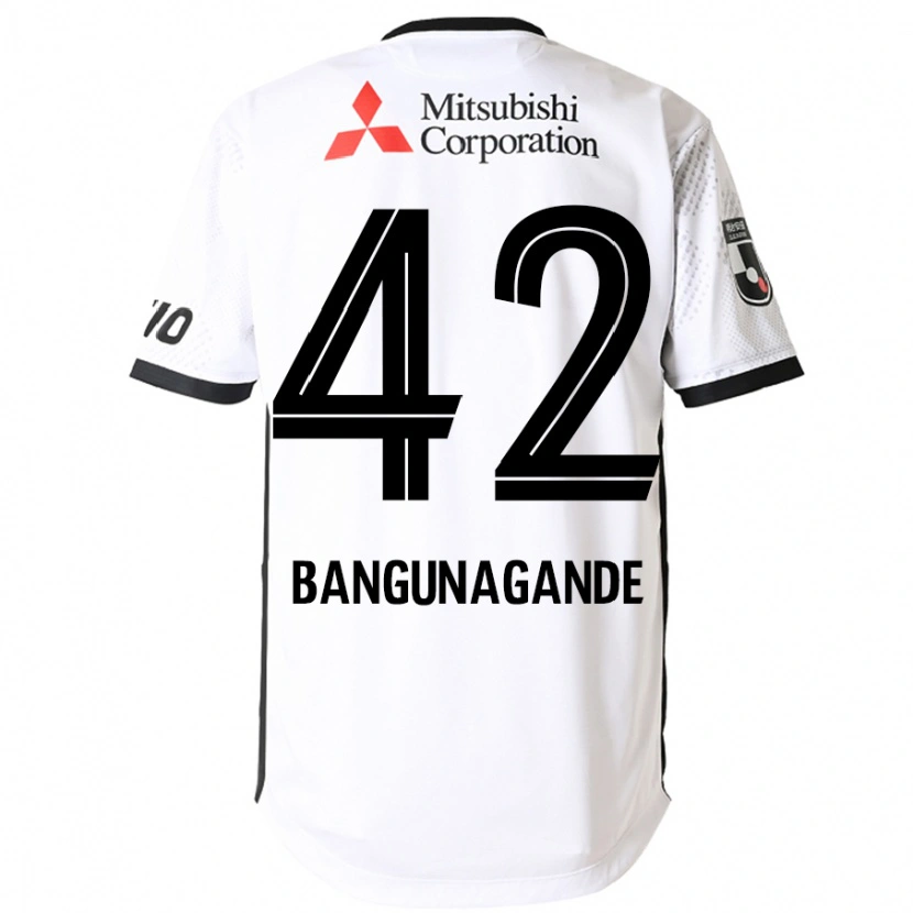 Danxen Mulher Camisola Kashifu Bangunagande #42 Branco Preto Alternativa 2025/26 Camisa