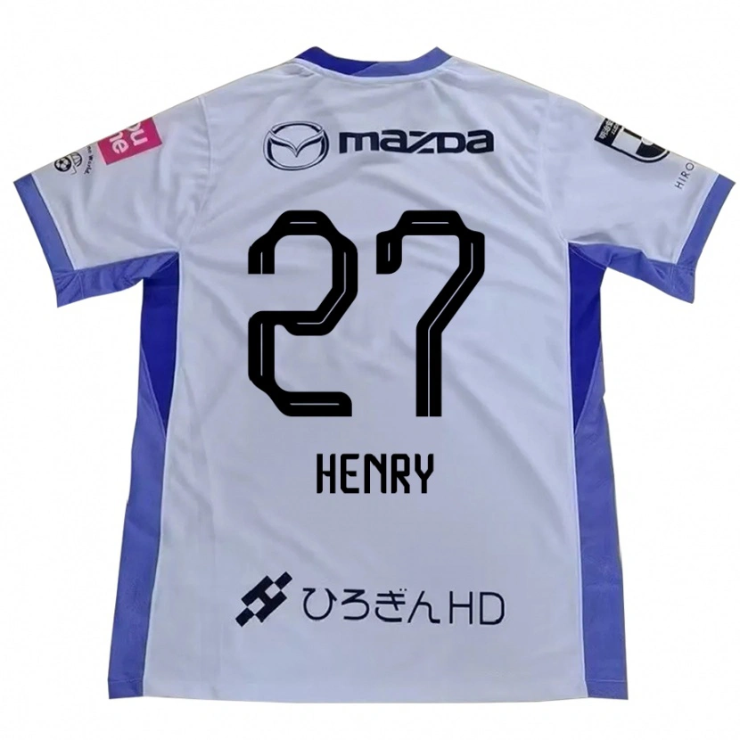 Danxen Mulher Camisola Osamu Henry Iyoha #27 Branco Laranja Alternativa 2025/26 Camisa