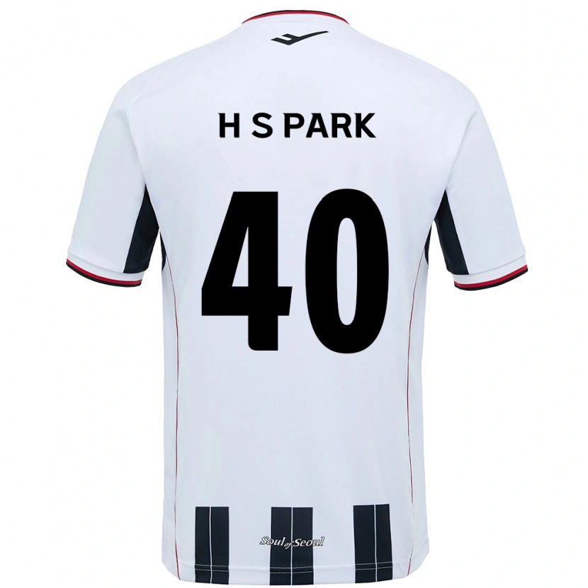 Danxen Mulher Camisola Seong-Hun Park #40 Branco Preto Alternativa 2025/26 Camisa