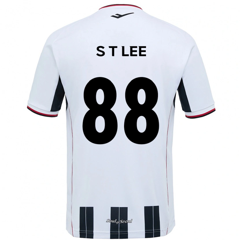 Danxen Mulher Camisola Tae-Seok Lee #88 Branco Preto Alternativa 2025/26 Camisa