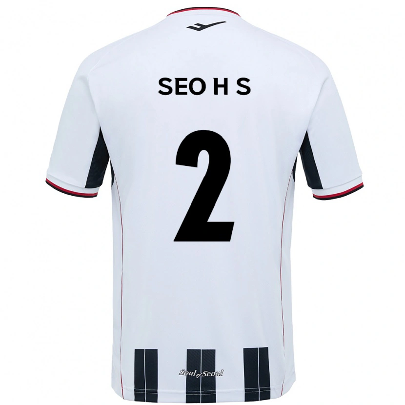 Danxen Mulher Camisola Seo Hyeon-Suk #2 Branco Preto Alternativa 2025/26 Camisa