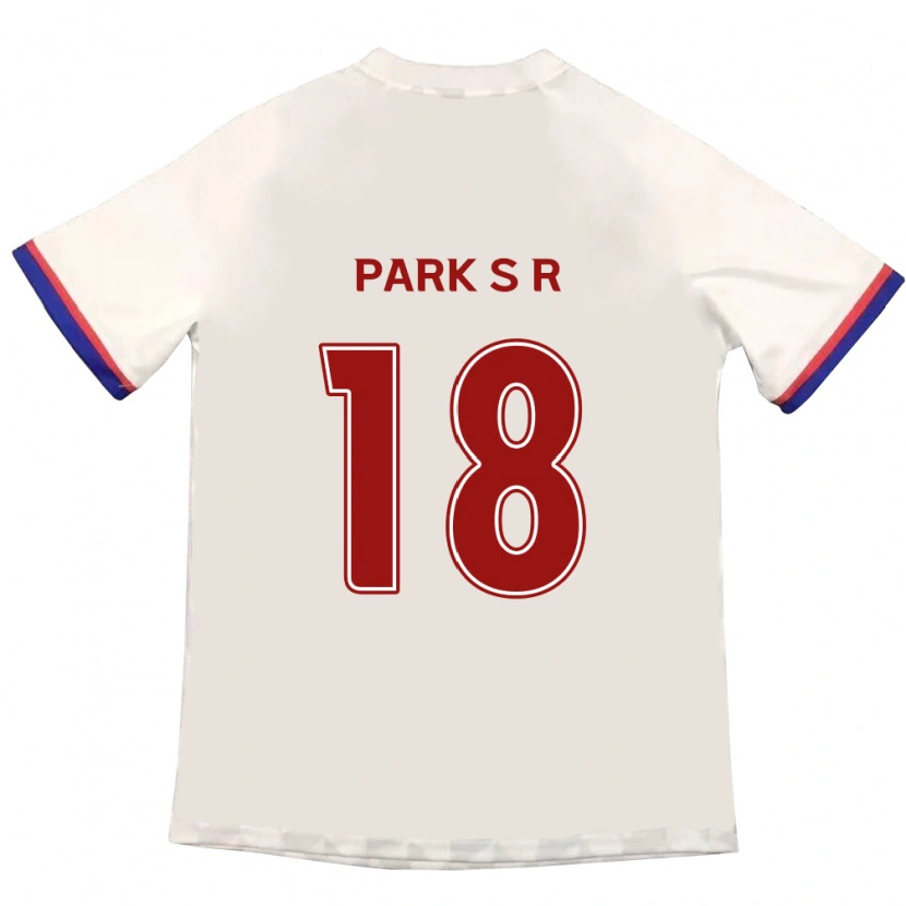 Danxen Mulher Camisola Park Se-Ra #18 Branco Sujo Vermelho Alternativa 2025/26 Camisa
