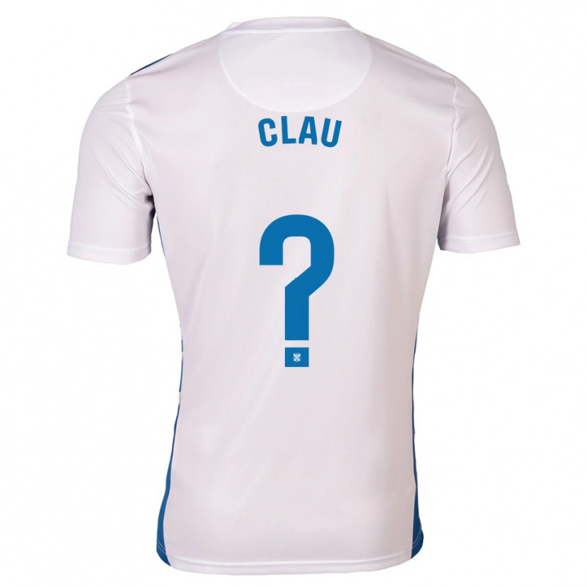Danxen Mulher Camisola Claudia Roldán Blanco #0 Branco Azul Principal 2025/26 Camisa