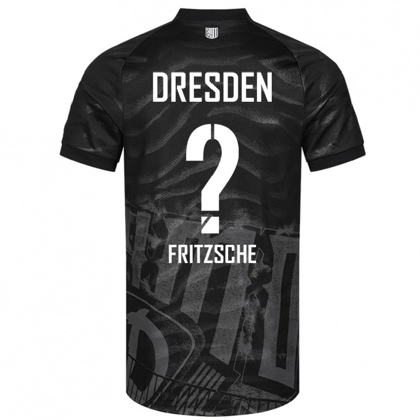 Danxen Mulher Camisola Sarah Fritzsche #0 Preto Cinzento Alternativa 2025/26 Camisa