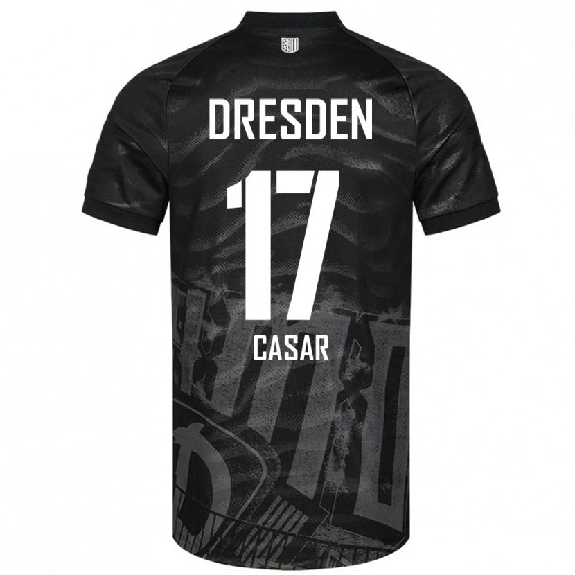 Danxen Mulher Camisola Aljaz Casar #17 Preto Cinzento Alternativa 2025/26 Camisa