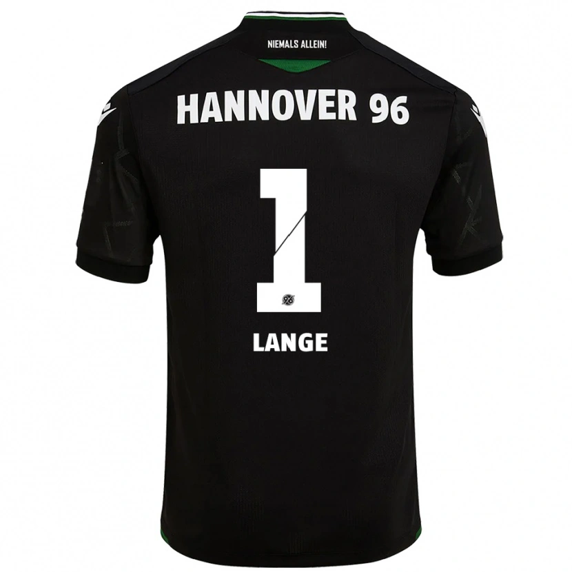 Danxen Mulher Camisola Tom Lange #1 Preto Verde Alternativa 2025/26 Camisa