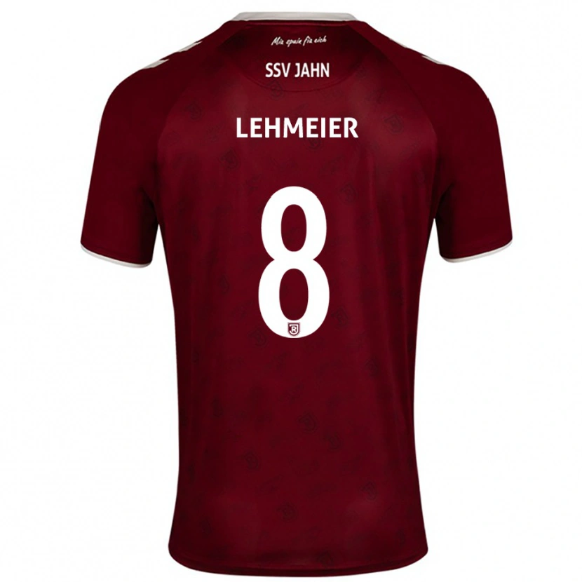 Danxen Mulher Camisola Joel Lehmeier #8 Borgonha Branco Alternativa 2025/26 Camisa