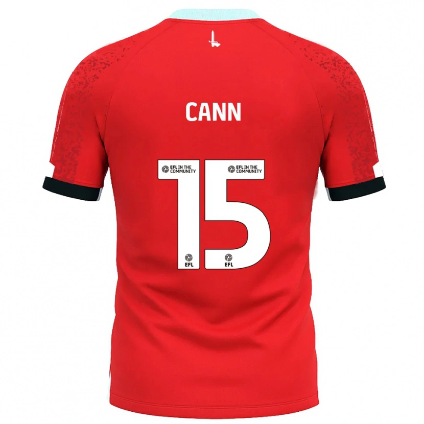 Danxen Criança Camisola Ethan Cann #15 Vermelho Branco Principal 2025/26 Camisa