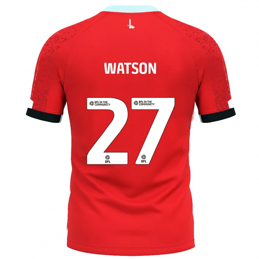 Danxen Criança Camisola Tennai Watson #27 Vermelho Branco Principal 2025/26 Camisa