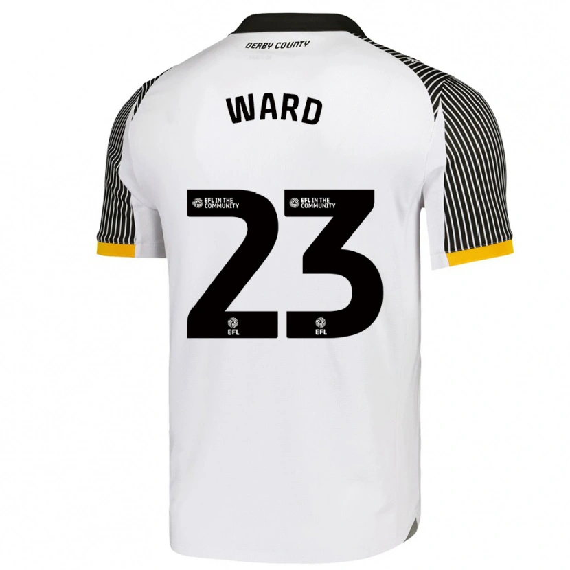 Danxen Criança Camisola Joe Ward #23 Branco Preto Principal 2025/26 Camisa