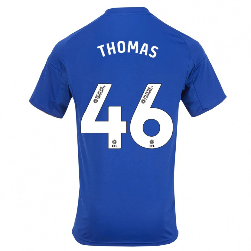 Danxen Criança Camisola Silko Thomas #46 Azul Dourado Principal 2025/26 Camisa