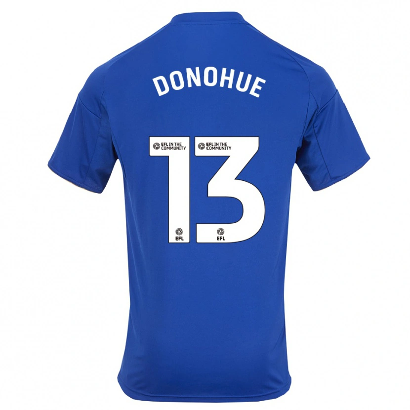 Danxen Criança Camisola Jake Donohue #13 Azul Dourado Principal 2025/26 Camisa