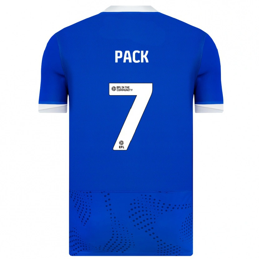 Danxen Criança Camisola Marlon Pack #7 Azul Branco Principal 2025/26 Camisa