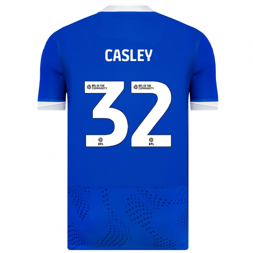 Danxen Criança Camisola Riva Casley #32 Azul Branco Principal 2025/26 Camisa
